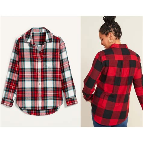 old navy women's flannel shirts.